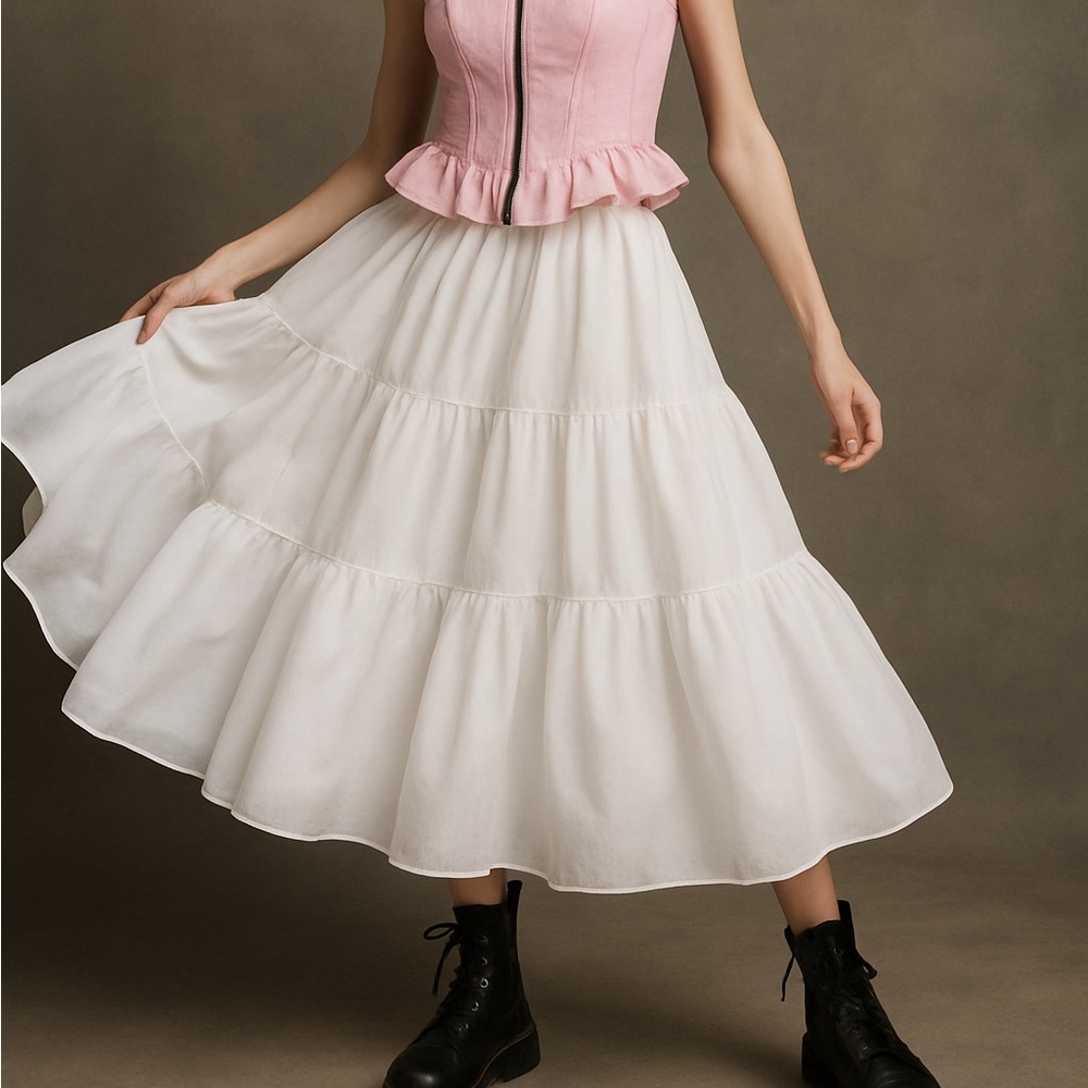 Vintage Sydney Bush Original White Crinoline Petticoat – Union Made USA